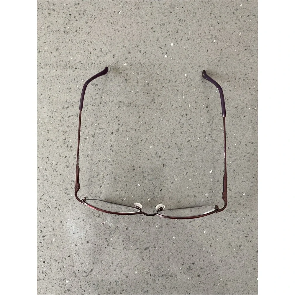 Nicole Miller Burgundy Cat Eye Women Full Rim 51-16-135 Eyeglasses Frames ONLY